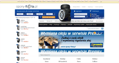 Desktop Screenshot of opony-flota.pl